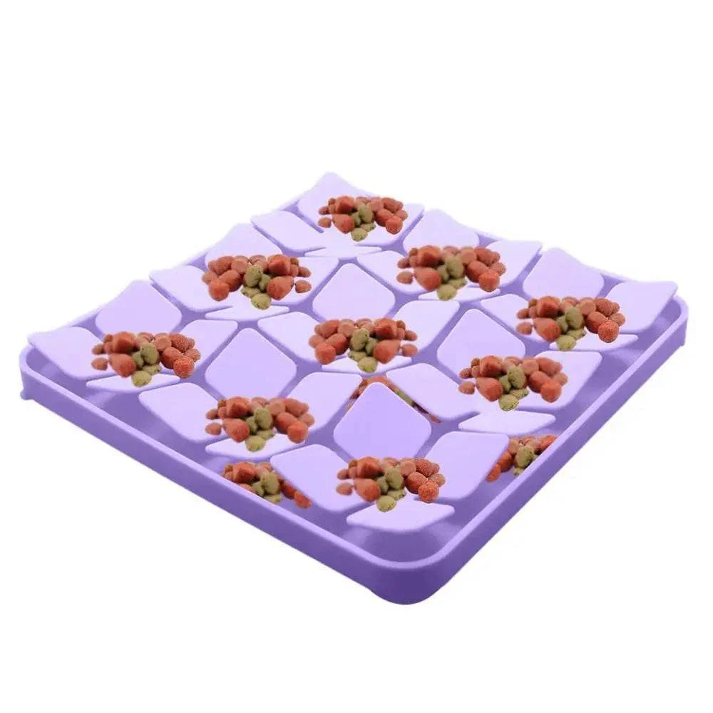 Tapis de Fouille & Léchage | Violet avec des friandises