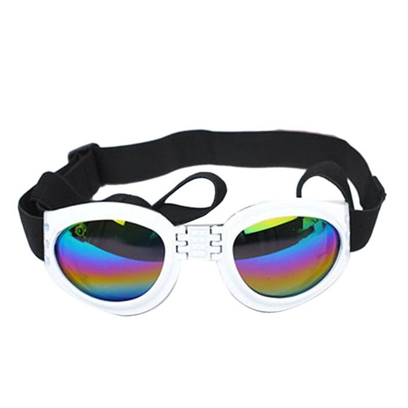 Lunettes de Soleil pour Chiens et Chats - Visor Protecteur pour Grands Chiens et Chats