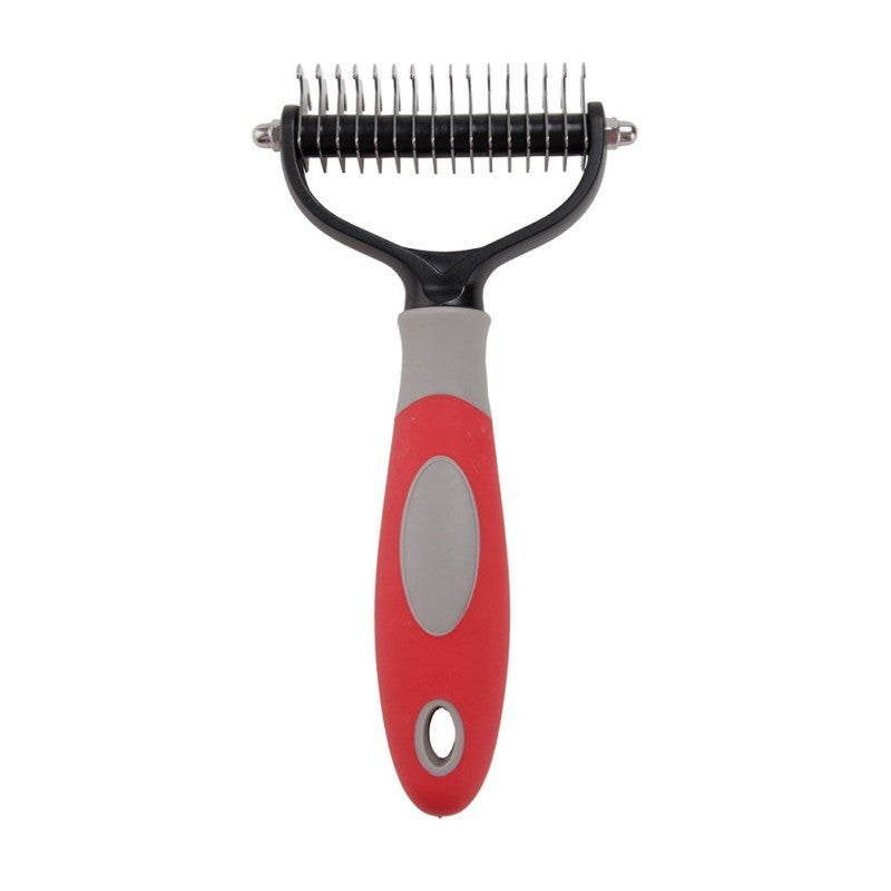 Detangling and Cleaning Comb for Dogs and Cats - Removes Hair, Detangles and Cleans