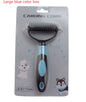 Detangling and Cleaning Comb for Dogs and Cats - Removes Hair, Detangles and Cleans