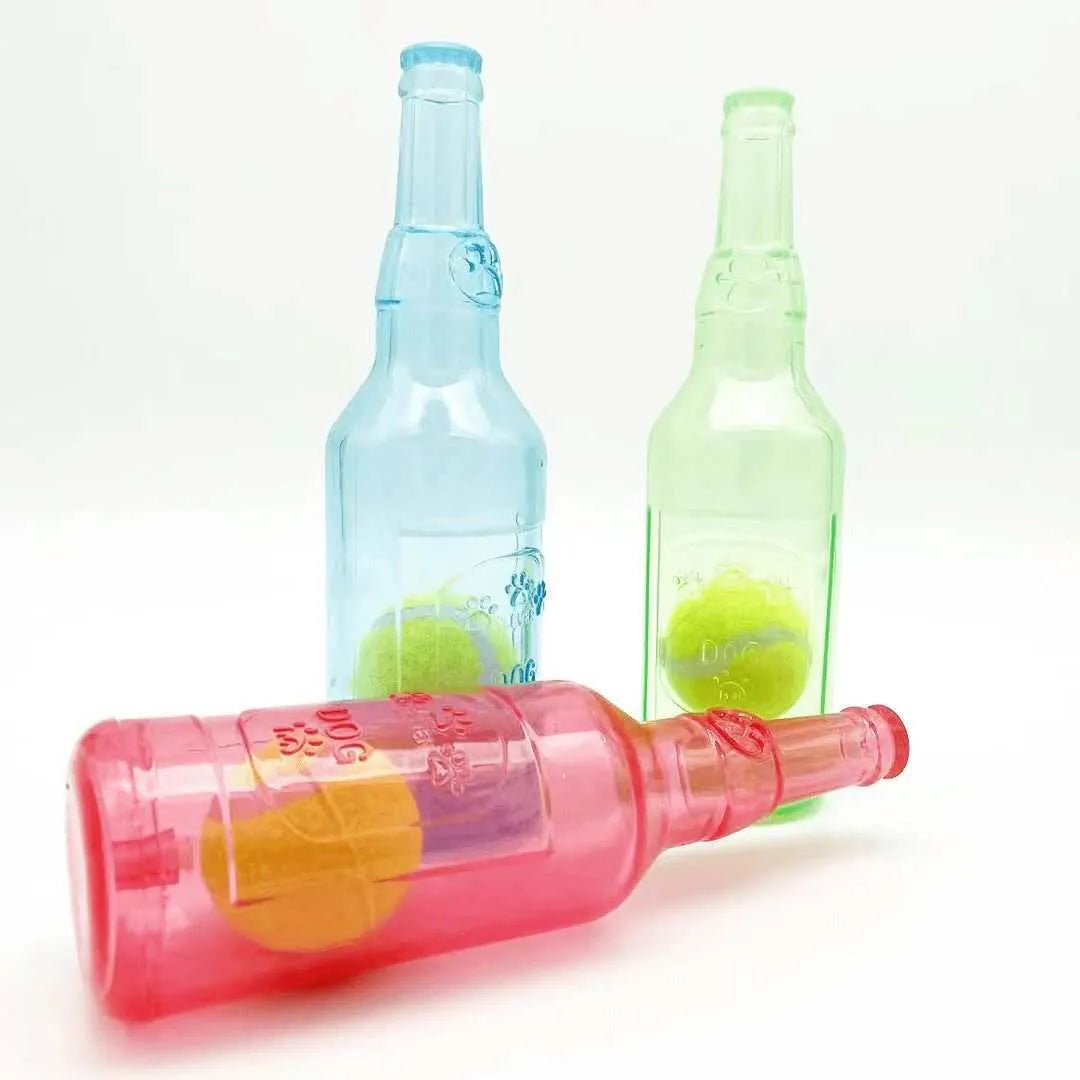 Botella de agua para perros | Juguete interactivo e indestructible