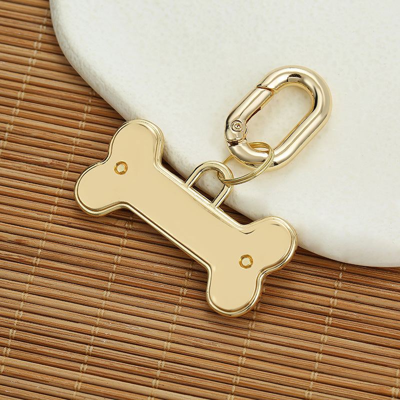 Plaque d'Identification Anti-Perte Gravée pour Chiens - Médaille Personnalisable
