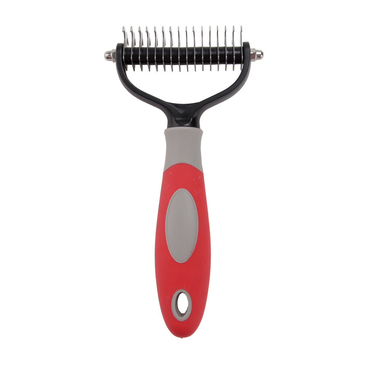 Detangling and Cleaning Comb for Dogs and Cats - Removes Hair, Detangles and Cleans