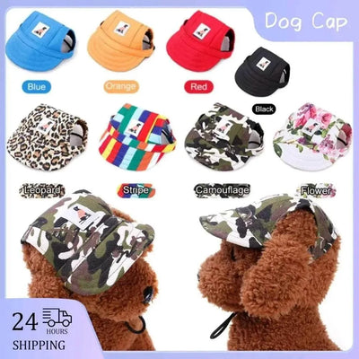 Gorra de sol para perros | Elegancia y protección en verano