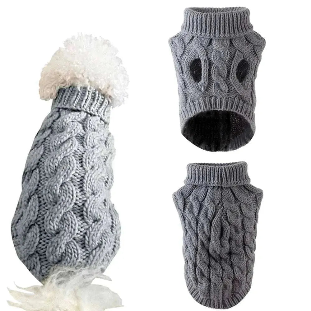 Suéter abrigado para perros | Moda de invierno para chihuahuas y yorkies