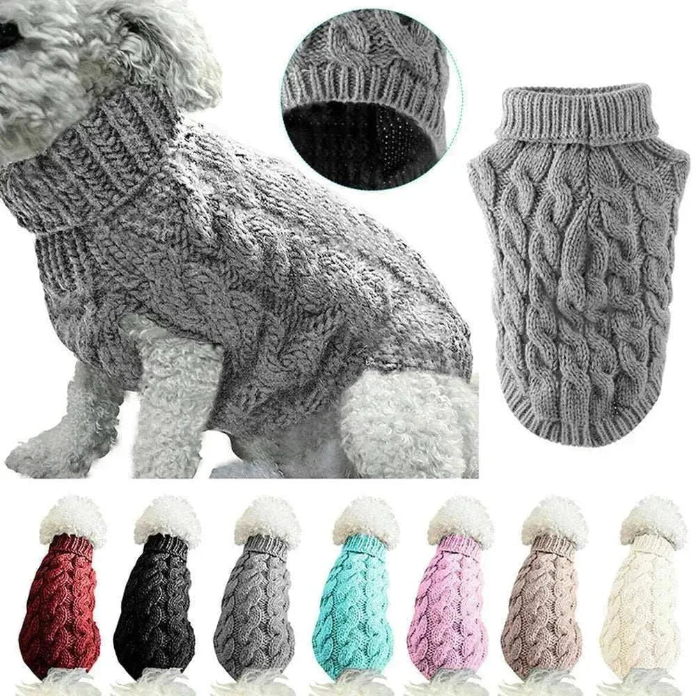 Suéter abrigado para perros | Moda de invierno para chihuahuas y yorkies