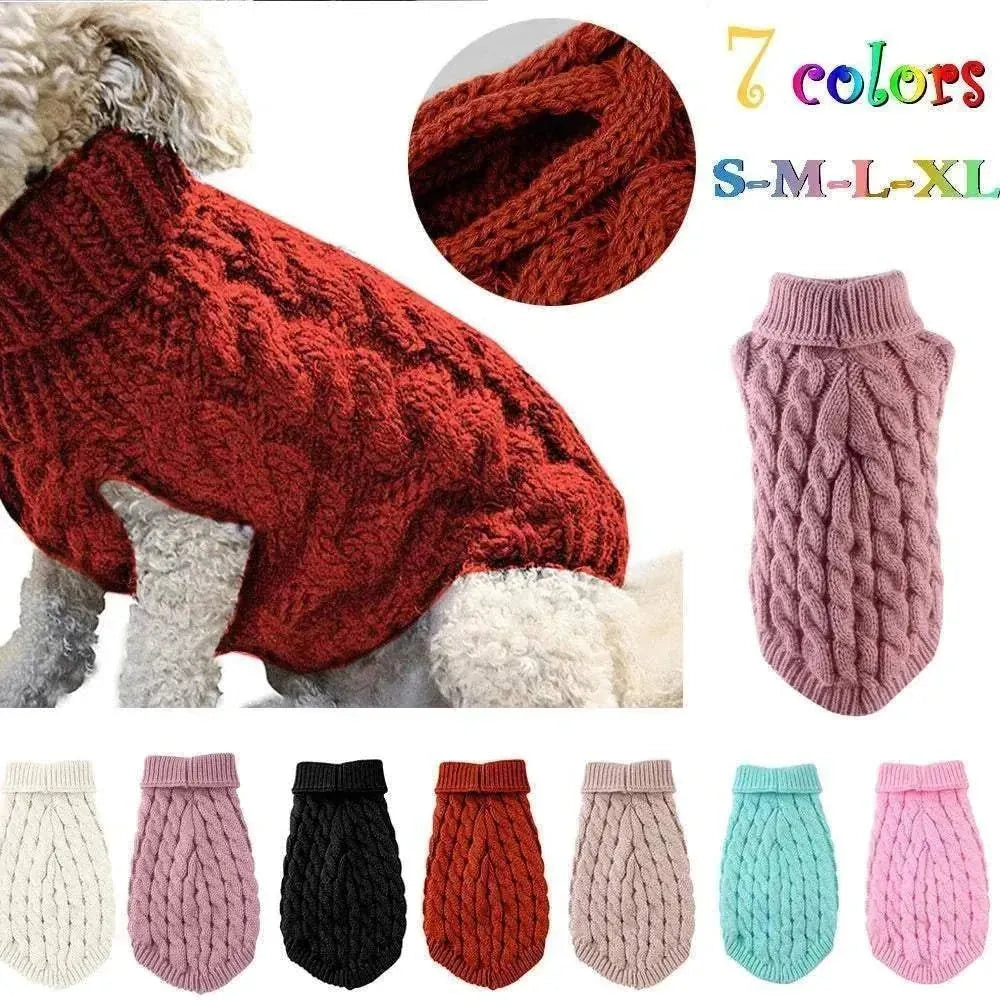 Suéter abrigado para perros | Moda de invierno para chihuahuas y yorkies