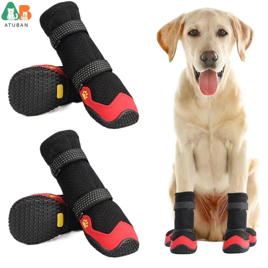 Chaussures pour Chien Imperméables et Antidérapantes - 4 saisons