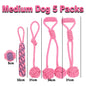 Durable Rope Chew Toy Set for Puppies and Dogs - Perfect for Tug, Toss, Chew and Dental Health