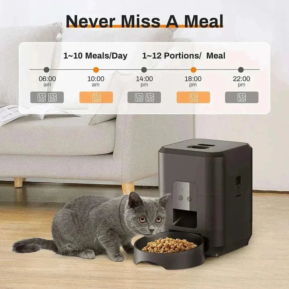 Distributeur automatique intelligent Petavista | Nourriture programmée & connectée