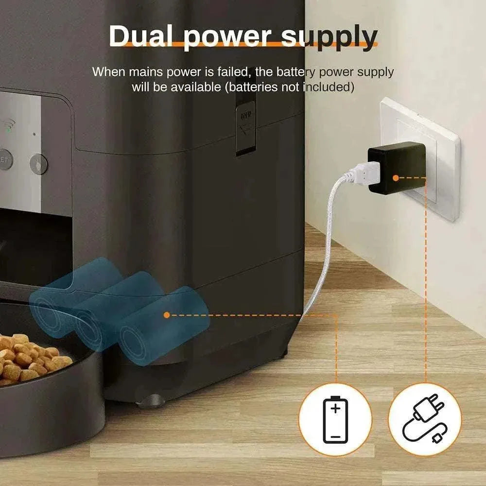 Distributeur automatique intelligent Petavista | Nourriture programmée & connectée