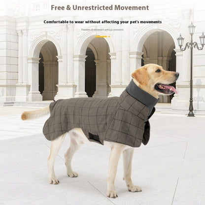 Veste en Coton pour Chiens - Style Britannique, Vêtements Chauds et Anti-Froid