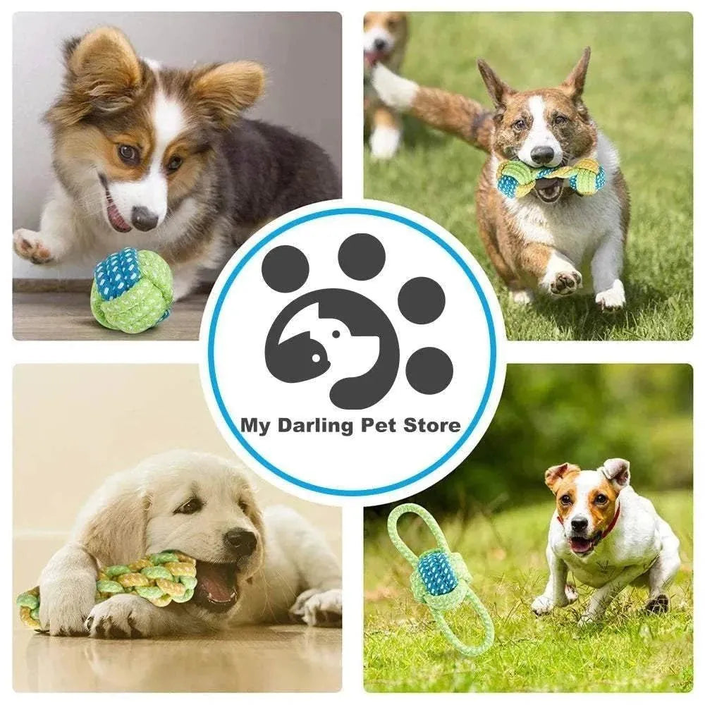 Jouet à mâcher en corde durable pour chiens | Résistant & hygiène dentaire