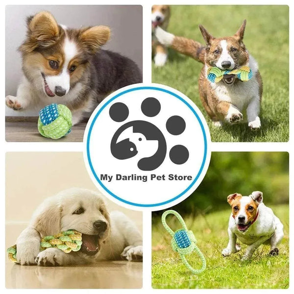 Durable rope chew toy for dogs | Strong & dental hygiene