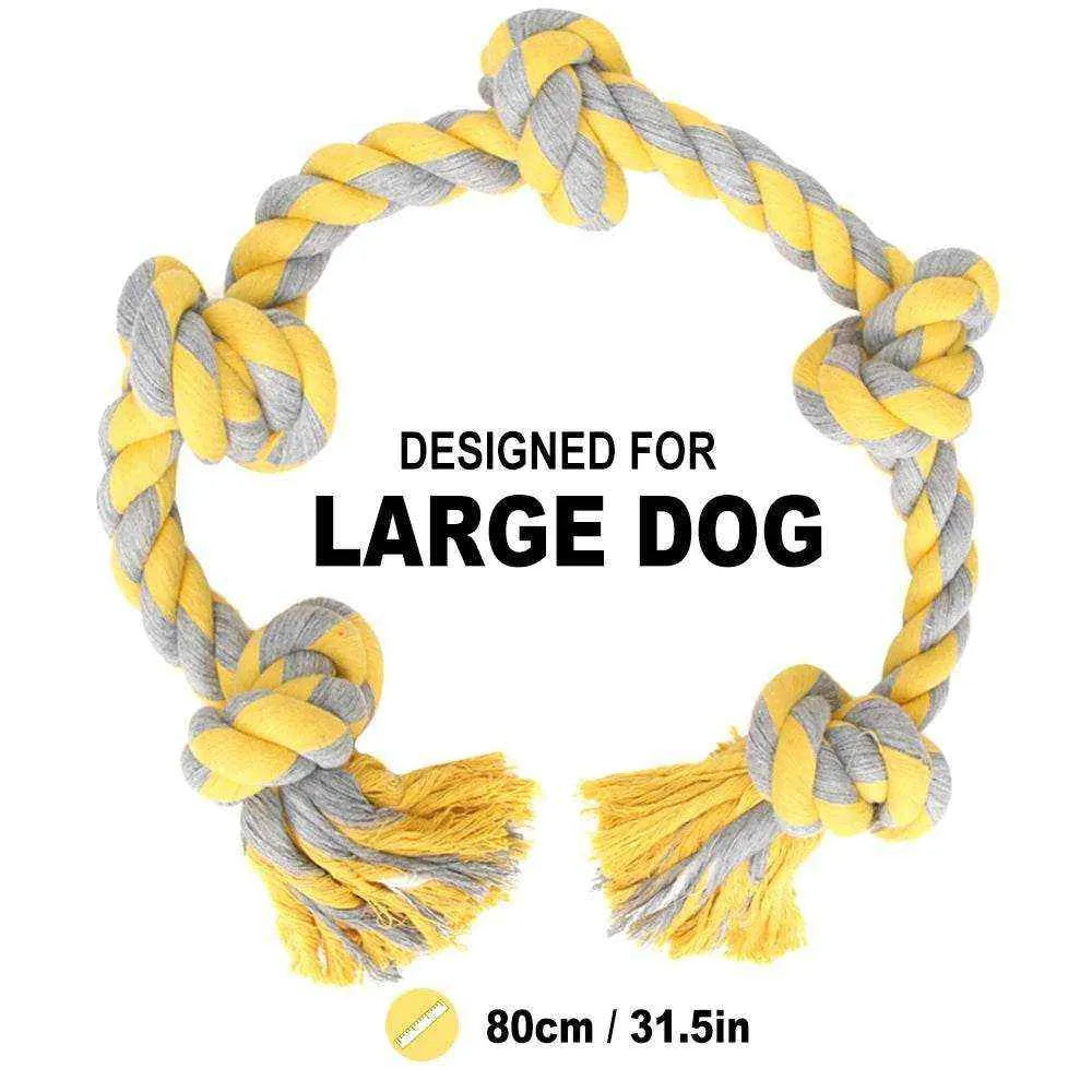 Rope Toys for Dogs | Durable Assorted Sets of 1, 5, 6, 7, 8 or 12 Pieces