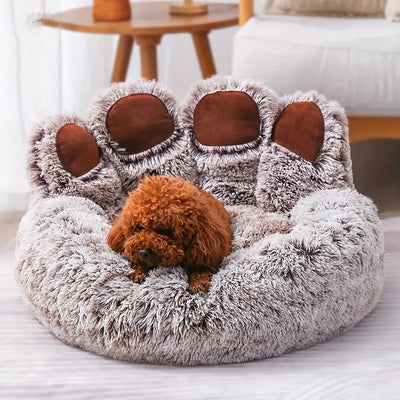 Lit Douillet "Patte d’Ours" | Cocon Apaisant pour Chiens & Chats