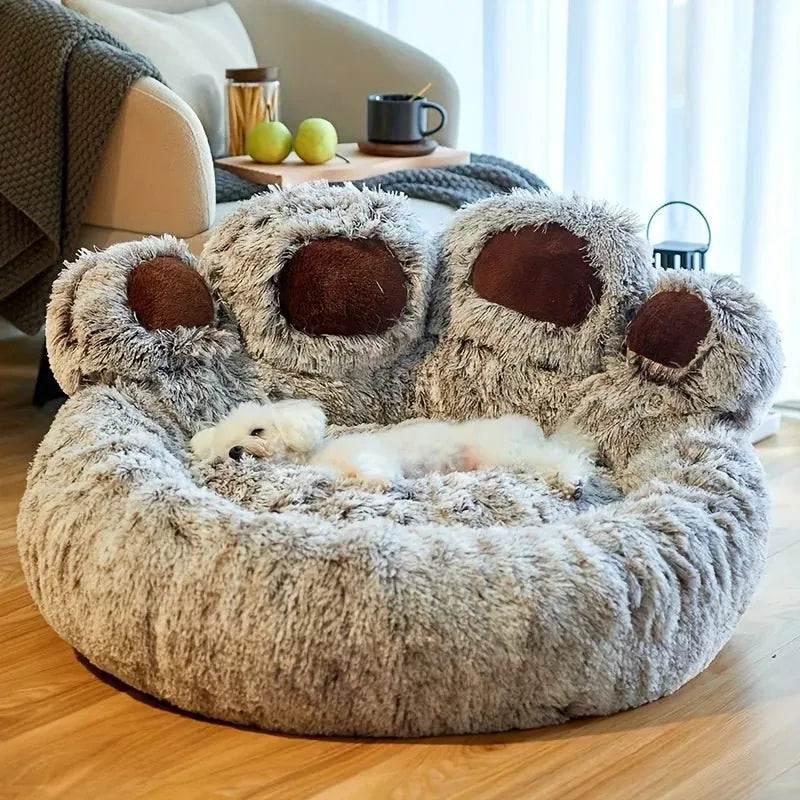 Lit Douillet "Patte d’Ours" | Cocon Apaisant pour Chiens & Chats