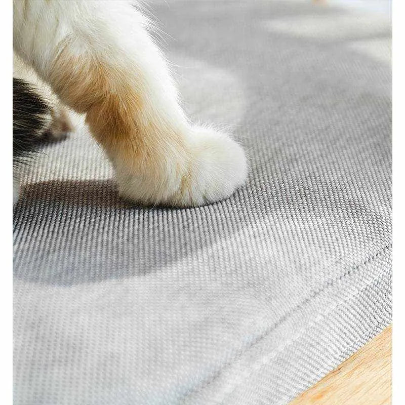 Lit INSTACHEW Rockaby | Canapé en Bambou Élégant avec Coussin Doux pour Chats et Chiens