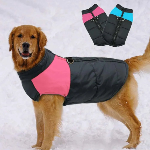 Waterproof Winter Coat for Dogs - Warm Jacket Sizes S to 5XL