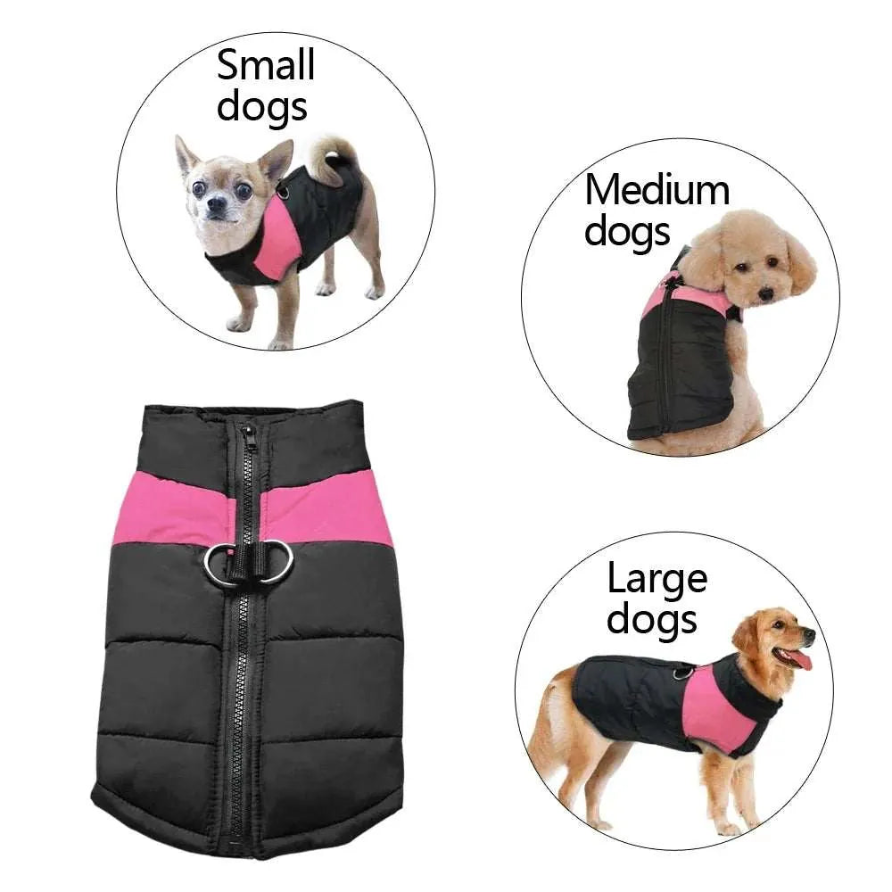 Manteau d’hiver imperméable pour chiens - Veste chaude S à 5XL