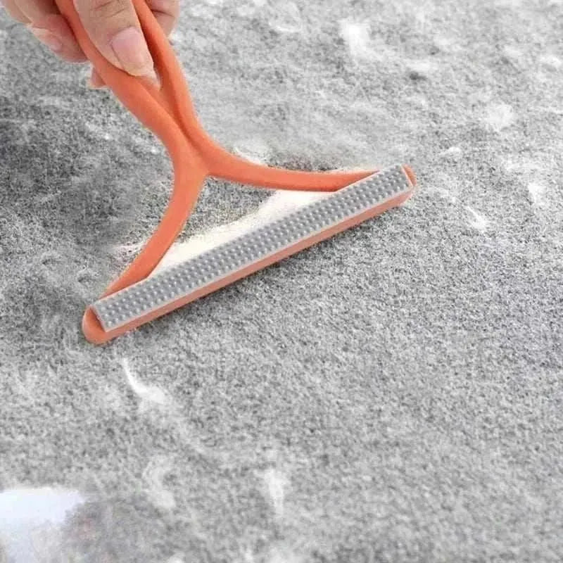 Outil 2-en-1 Double Face pour Enlever les Poils d’Animaux et Peluches