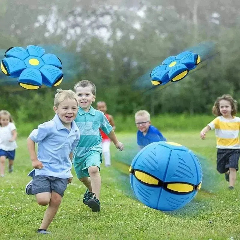 Transformable Phlat Ball for Dogs | Frisbee & Interactive Outdoor Training Ball
