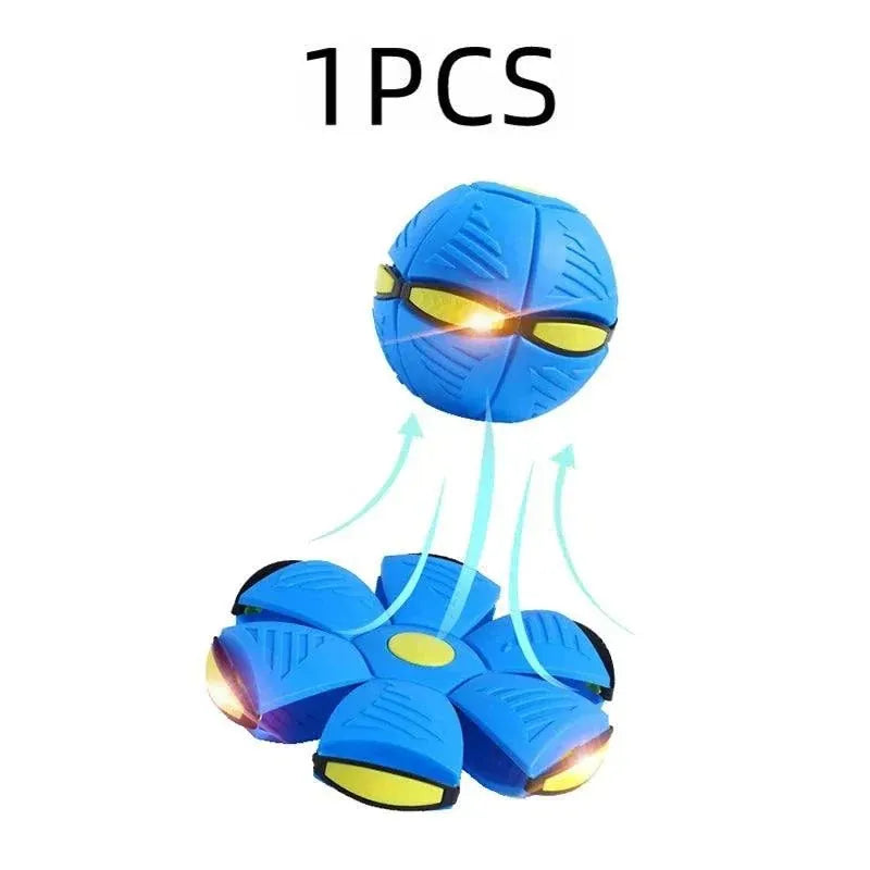 Transformable Phlat Ball for Dogs | Frisbee & Interactive Outdoor Training Ball