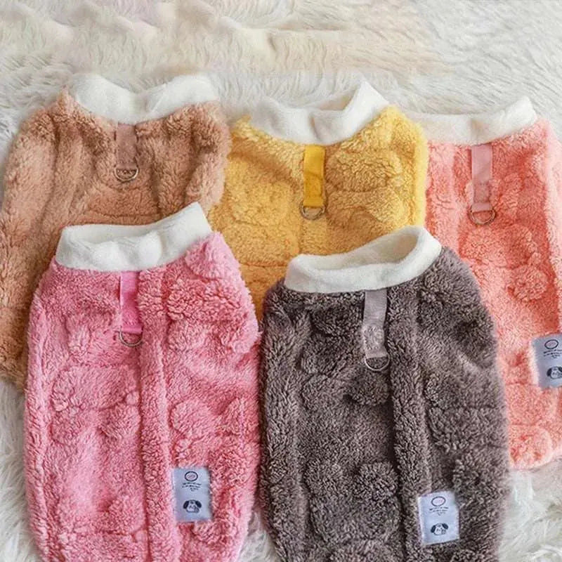 Fleece winter sweater for dogs and cats | Soft, warm & comfortable