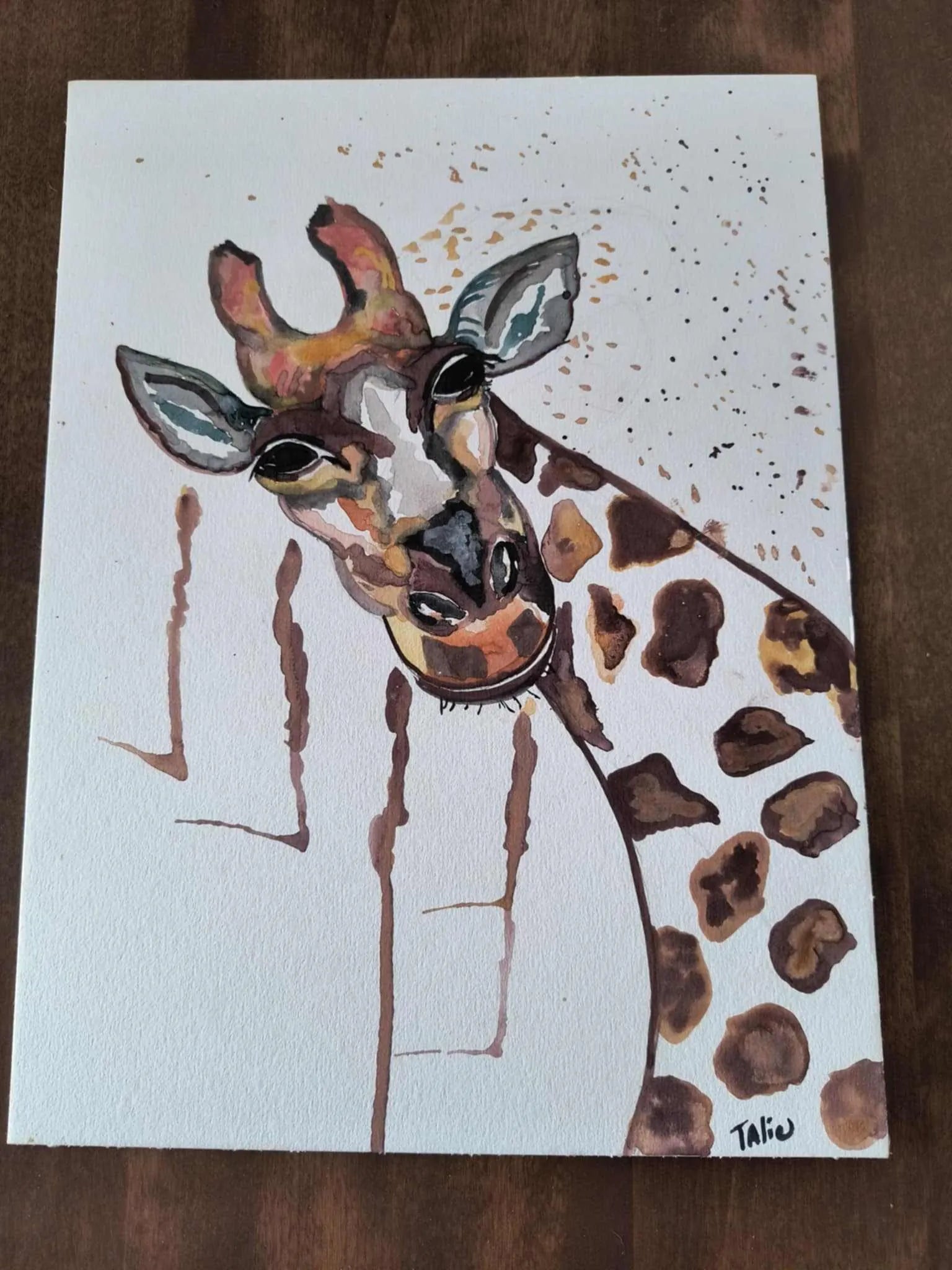 Watercolor Canvases Painted by Talie | Unique and Authentic Works