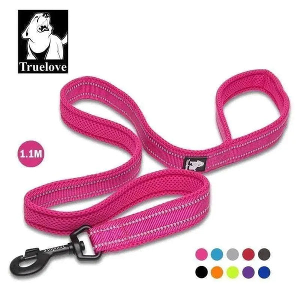 Truelove - Correa acolchada para perros de 110 cm, reflectante 3M y ultraduradera